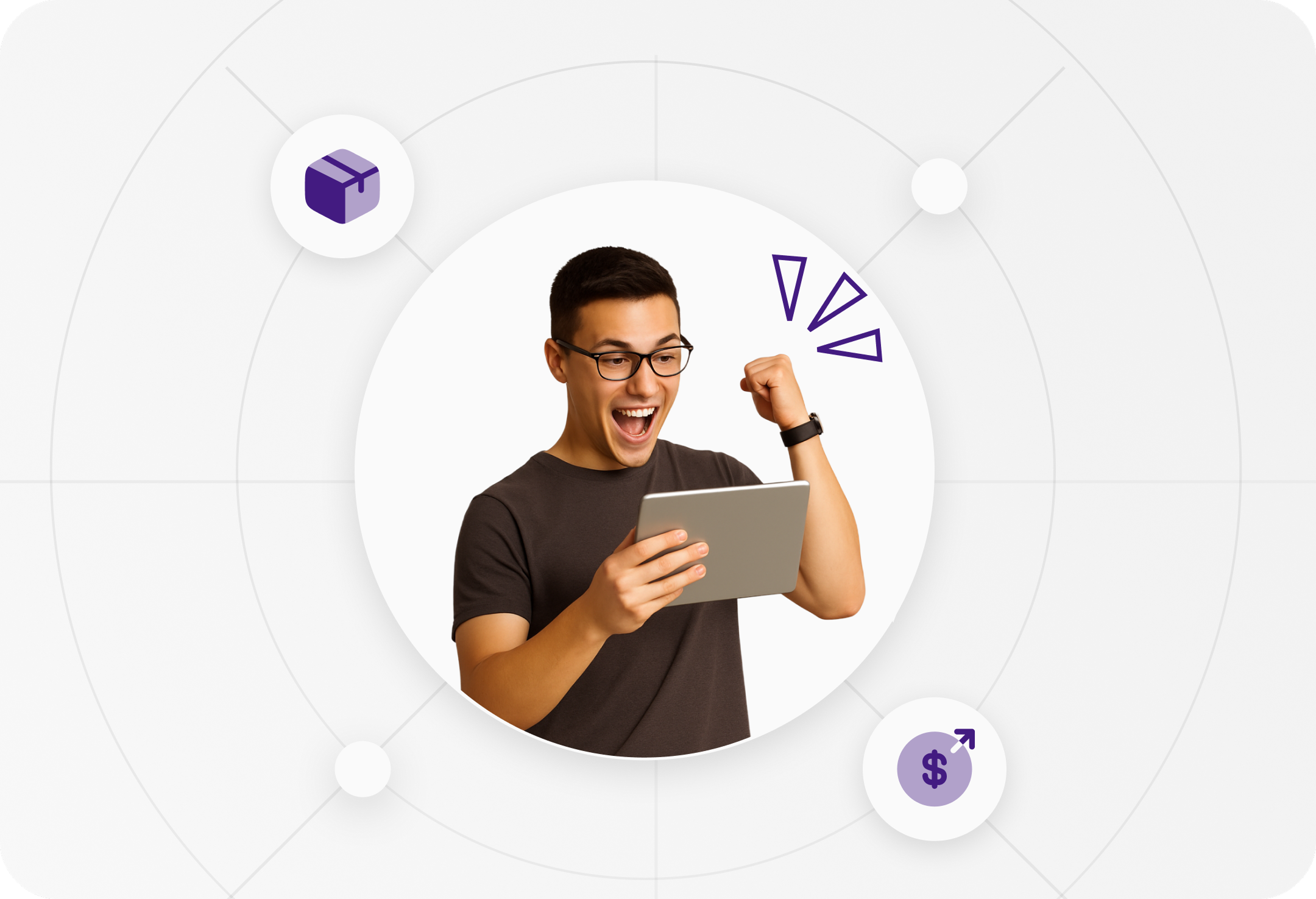 کنترل کامل روی آیتم‌ها، قیمت‌ها و موجودی